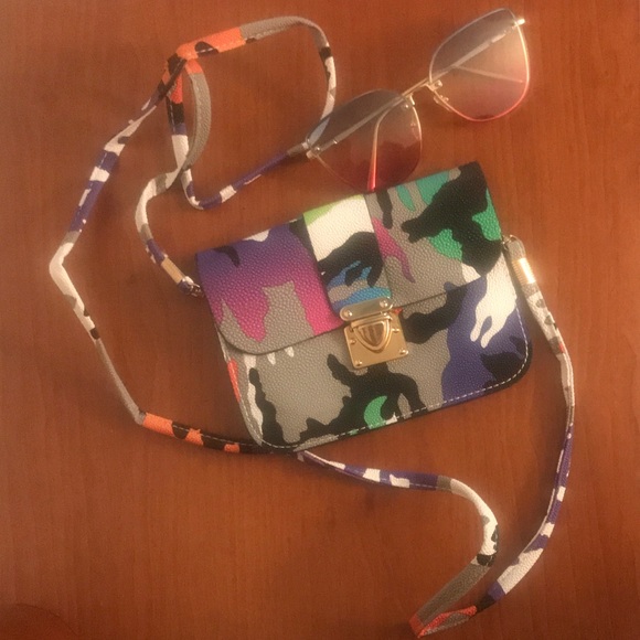 Handbags - Camouflage Petite Crossbody Bag